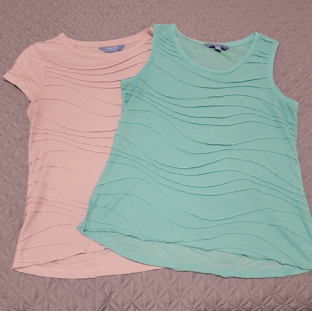 Lot of 2 Vera Wang Tops